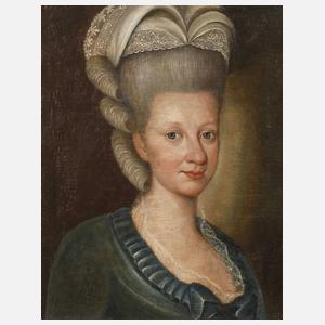 Barockes Damenportrait