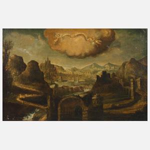 Barockes Landschaftsprospekt