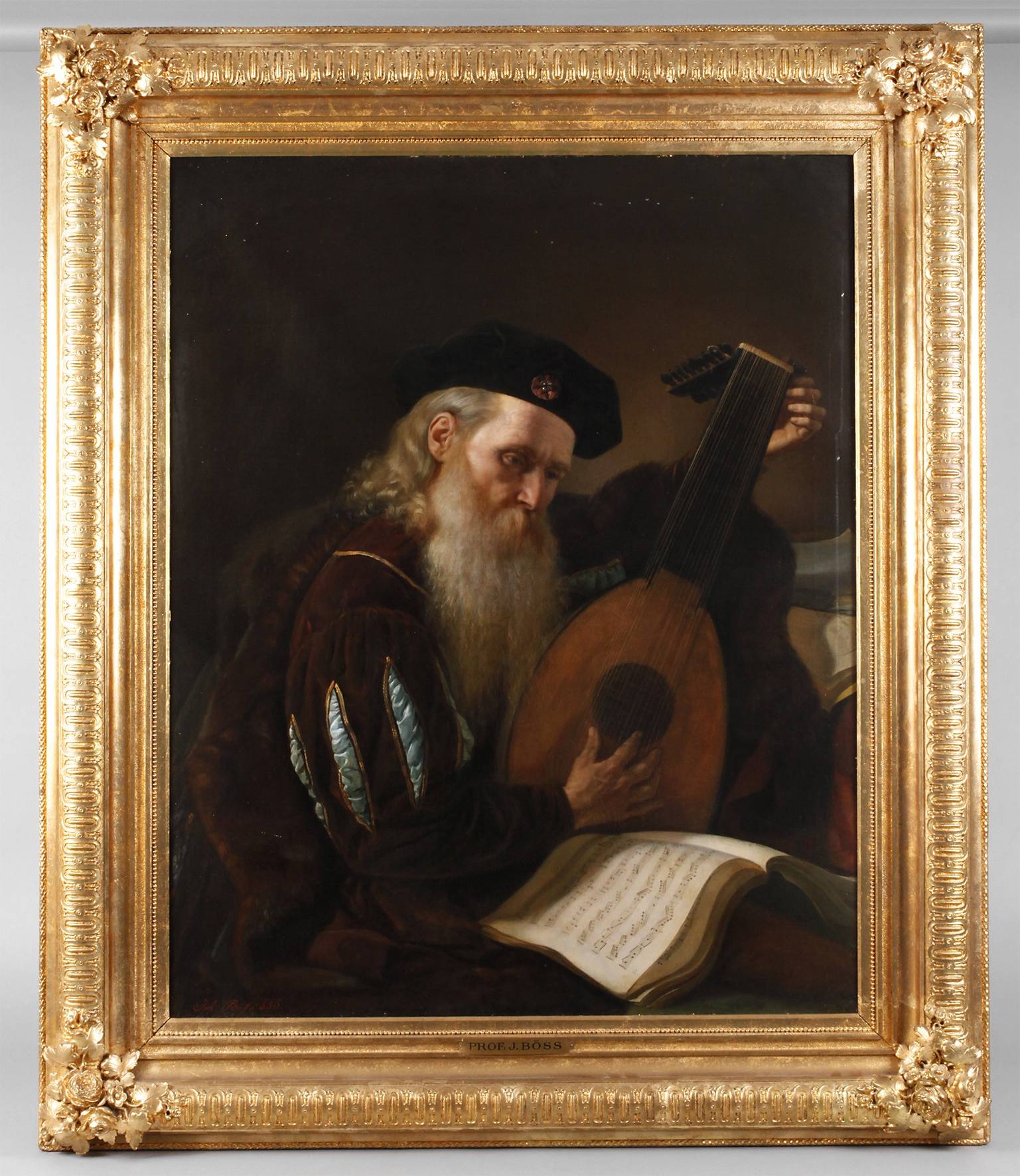 Johann Böss, Der Lautenspieler