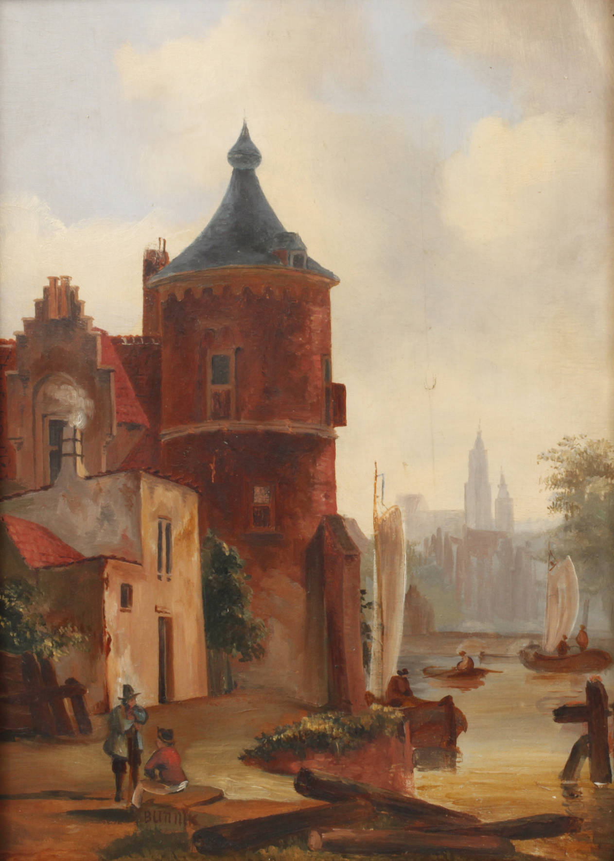 Bunnik, Am Wasserschloss