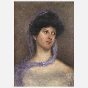 H. Dieckerhoff, Damenportrait