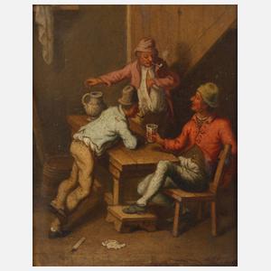 Eduard Ebenhöch, Zecherszene