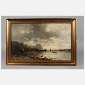 Adolf Kaufmann, Abend an der Küste