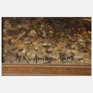 Adolf Kaufmann, Abend an der Küste