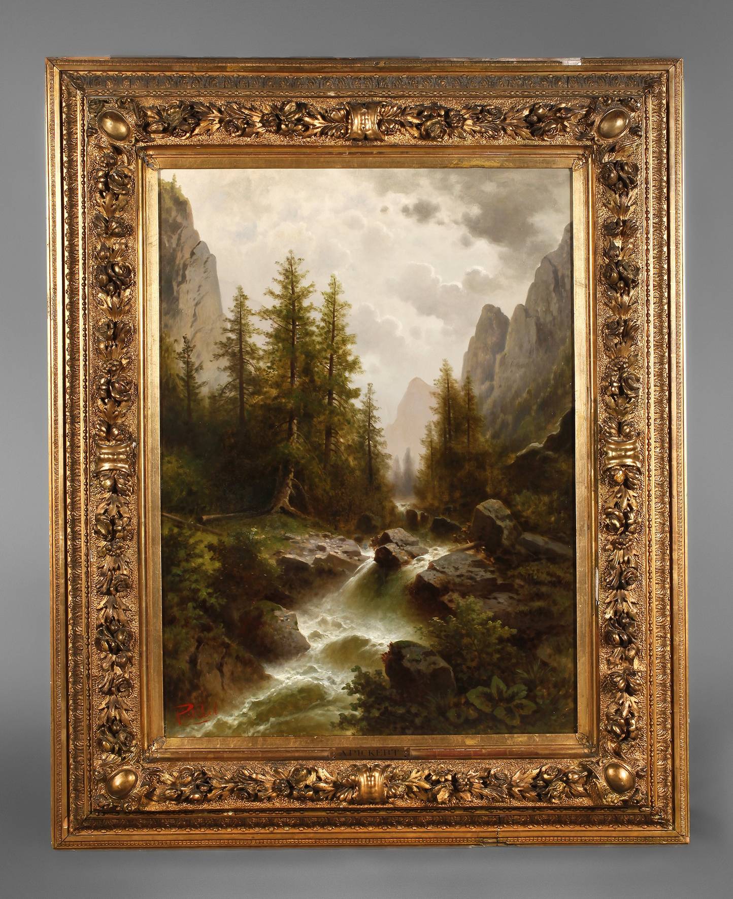 Anton Pickert, Tosender Wildbach