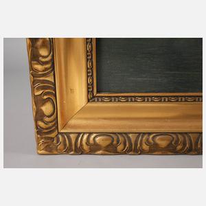 Georg Anton Rasmussen, Fjordlandschaft mit Dampfschiff