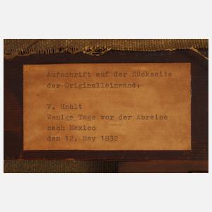 Prof. Rudolph Suhrlandt, Bildnis W. Hohlt