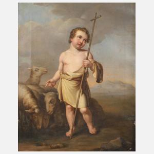 Johannesknabe als Hirte