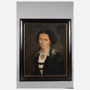 Biedermeier-Damenportrait um 1830