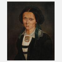 Biedermeier-Damenportrait um 1830111