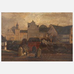 Schloss Darmstadt mit Bauershaus