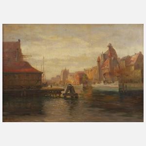Reinhold Bahl, Im Hafen von Danzig