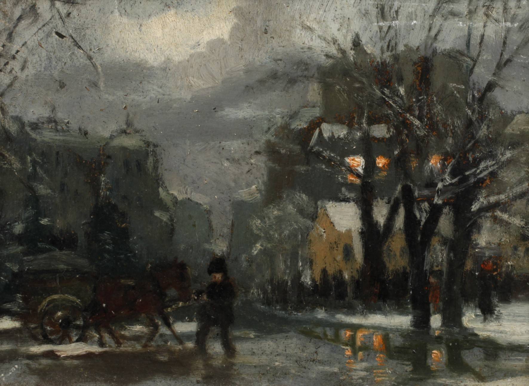 Antal Berkes, Winterabend