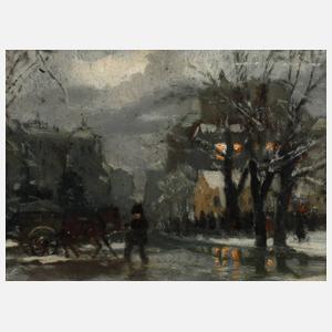 Antal Berkes, Winterabend
