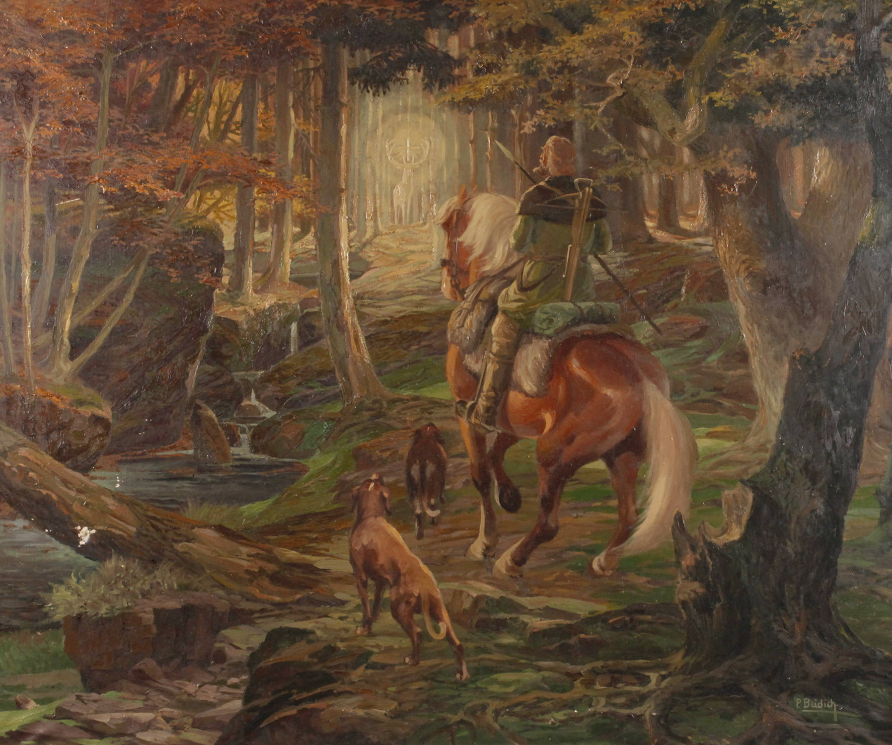 Budich, P., Hubertussage