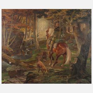 Budich, P., Hubertussage