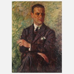 Prof. Hans Christiansen, Herrenportrait