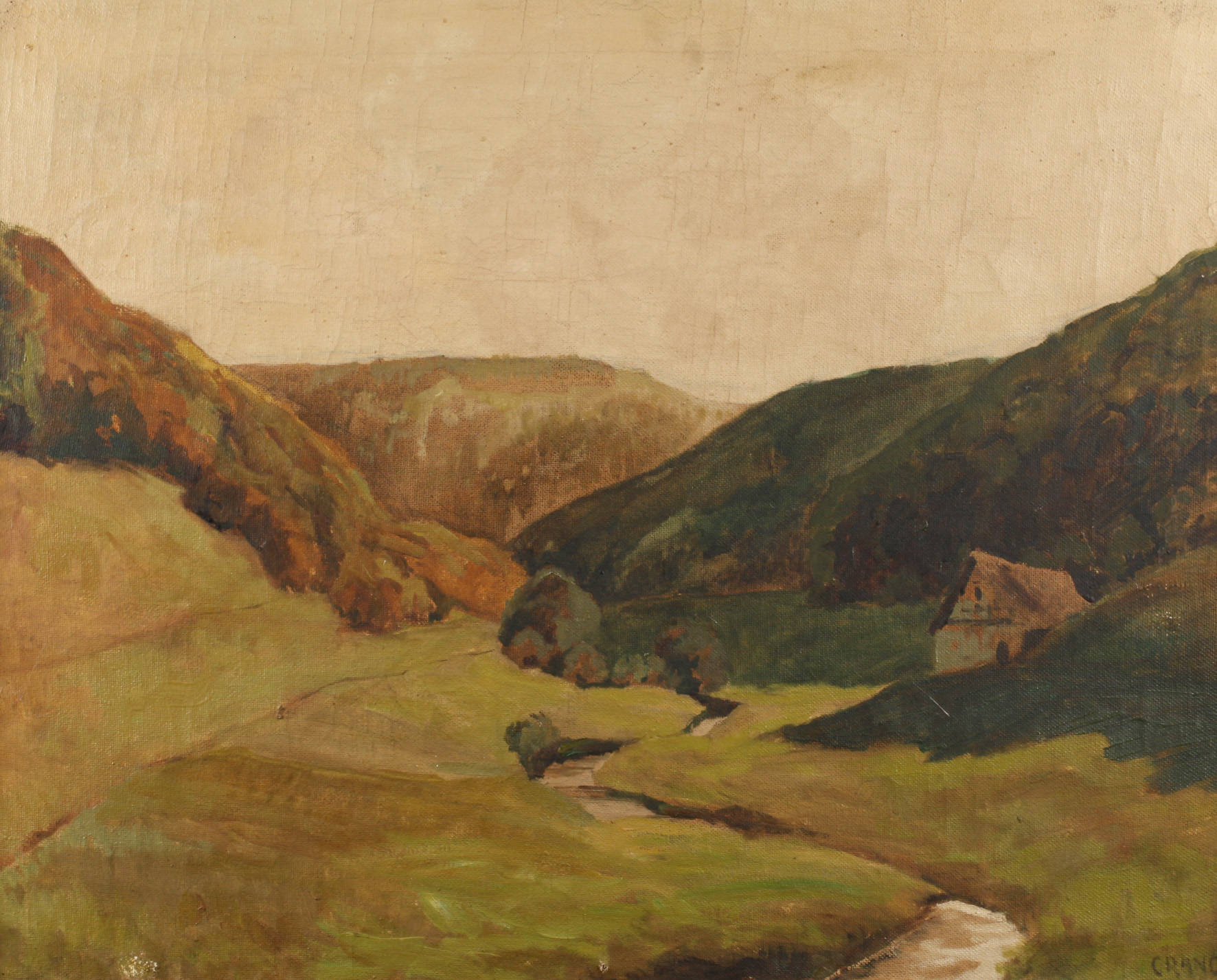 Crang, Mittelgebirgslandschaft