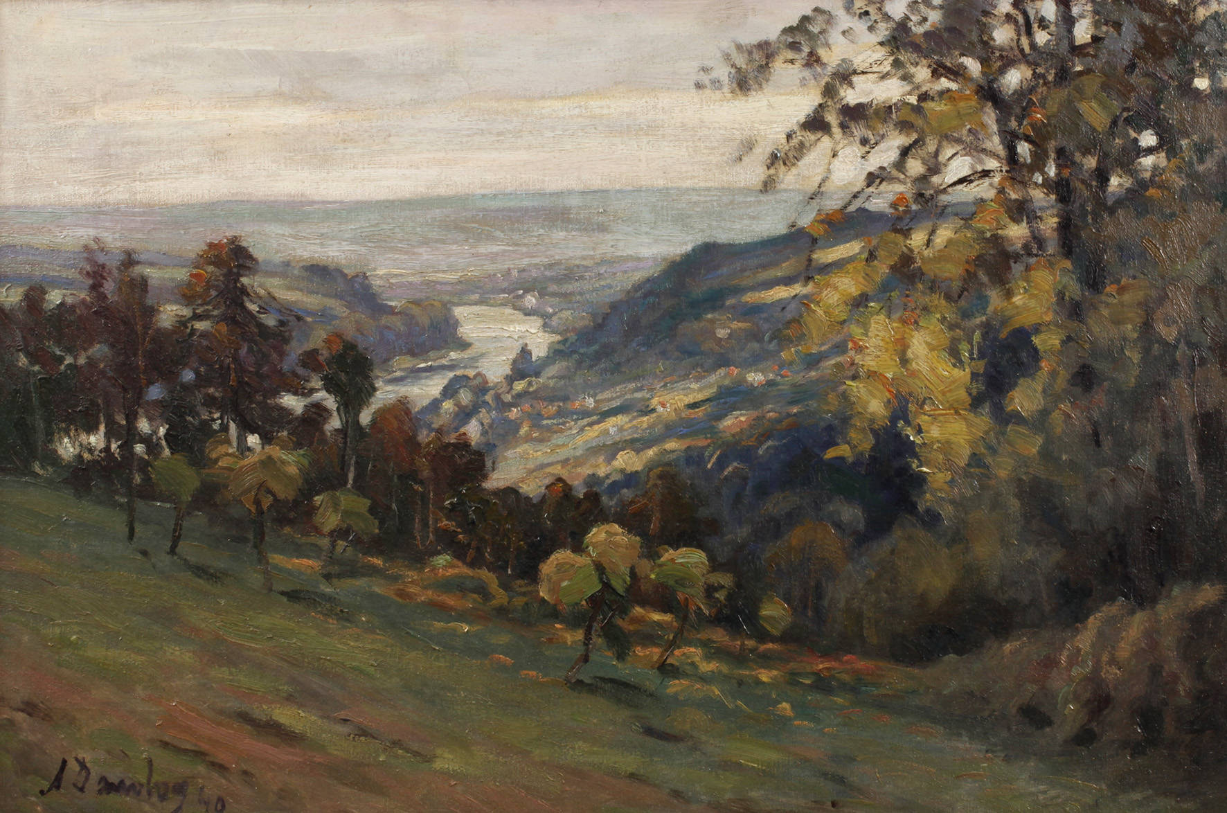 A. Dandorf, Mittelgebirgslandschaft