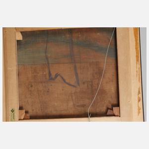 A. Debie, Hütte im Moor