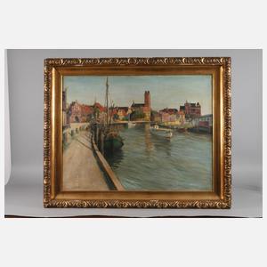 Friedrich Wilhelm Fischer-Derenburg, Alter Wismarer Hafen