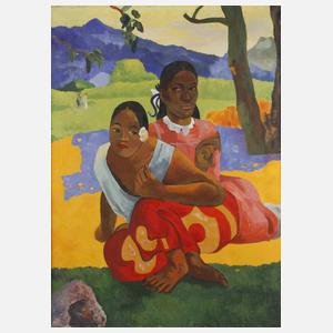 nach Paul Gaugin, ”Nafea faa ipoipo?”