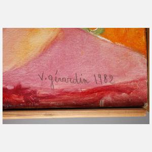 Prof. Viviane Gérardin, ”Fragment d´ etoffes”