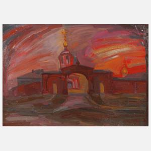 Anatoli Grischko, Ansicht Wassili-Kloster in Susdal