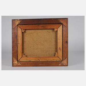 Heinrich Herrmann, Stillleben vor rotem Grund