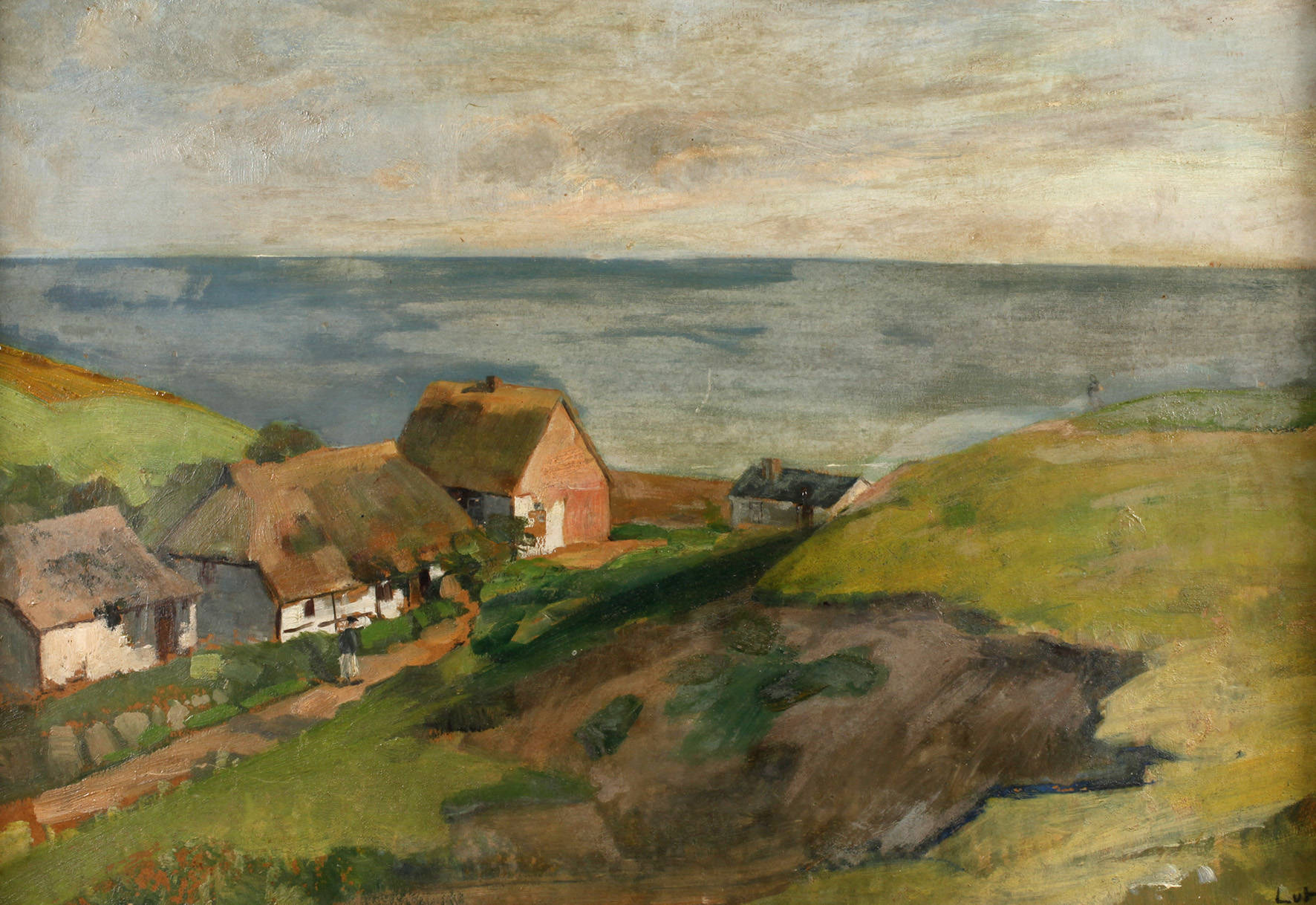 Prof. Ludwig von Hofmann, An der Steilküste