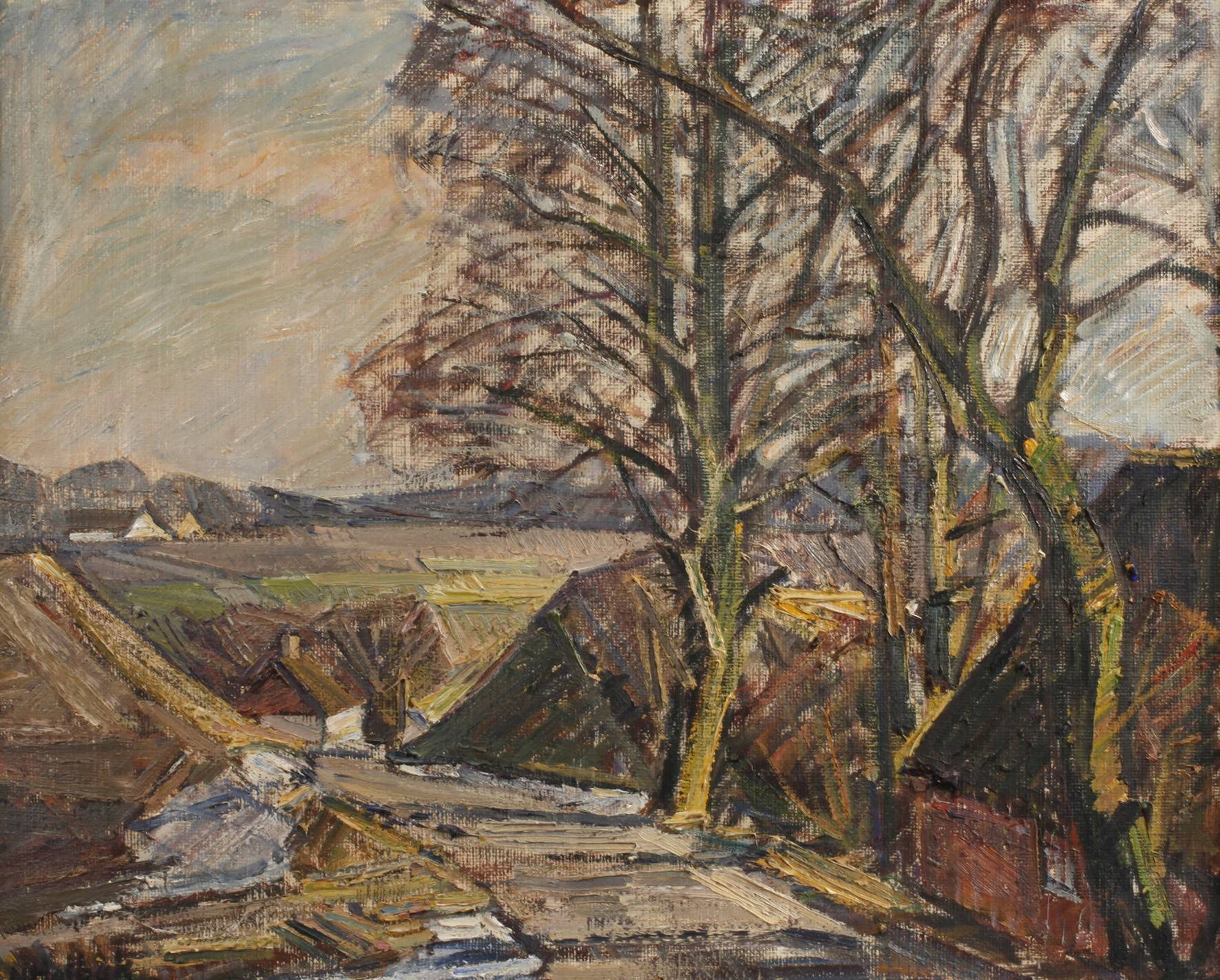 Niels Holbak, Herbstlandschaft