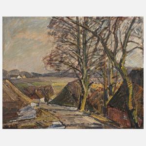 Niels Holbak, Herbstlandschaft