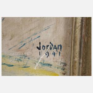 Jakob Jordan, Gladiolen in Glaskrug