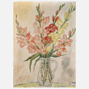 Jakob Jordan, Gladiolen in Glaskrug