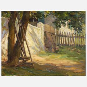 Otto Keitel, Stiller Winkel im Hof