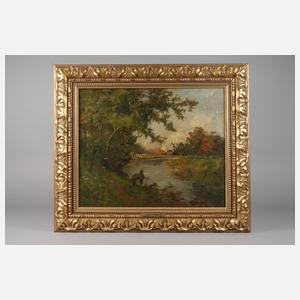 Ludwig Kiederich, Sommer am Fluss