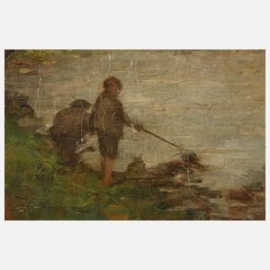 Ludwig Kiederich, Sommer am Fluss