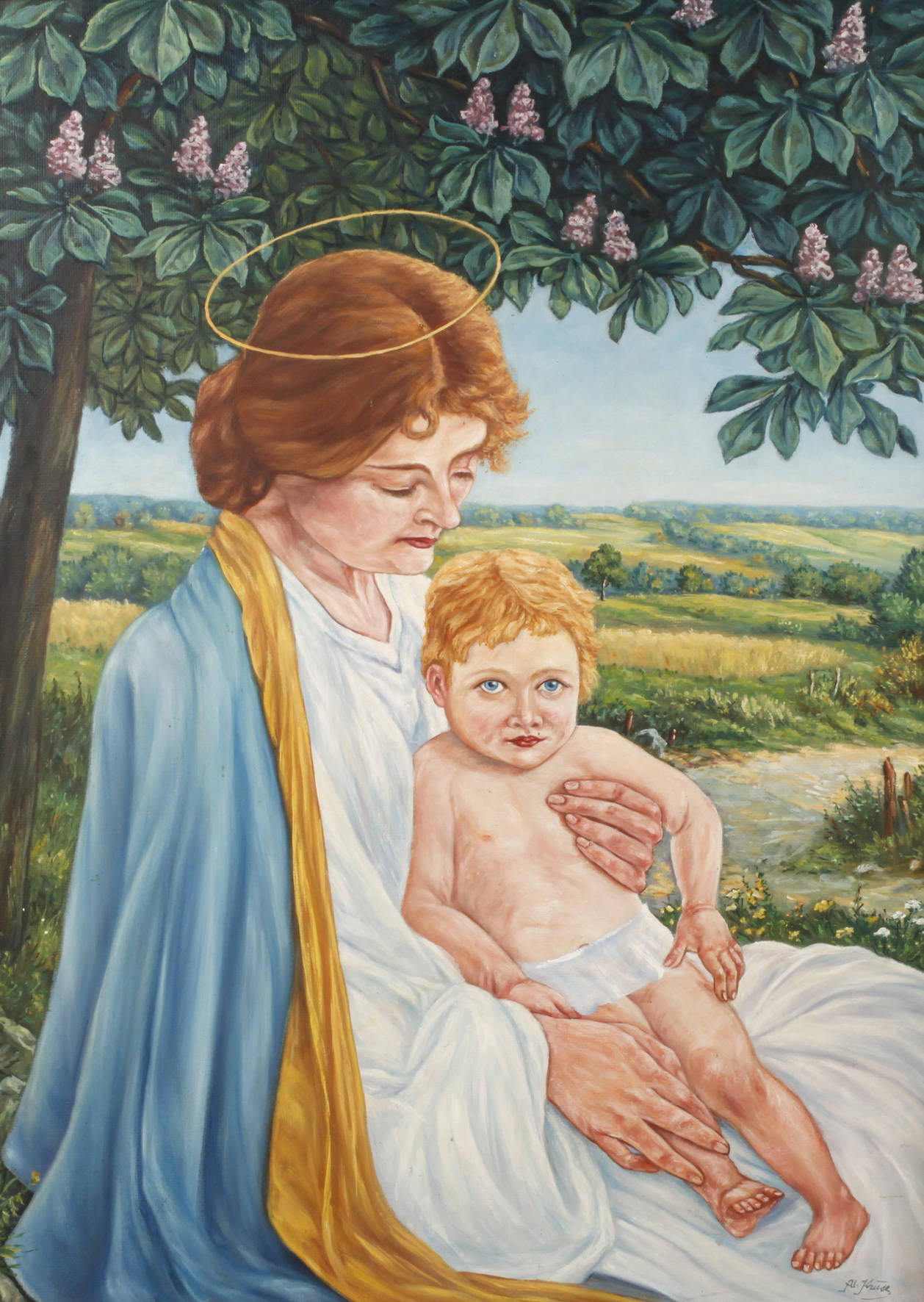 Alexander Zerdin Kruse, Madonna mit Kind