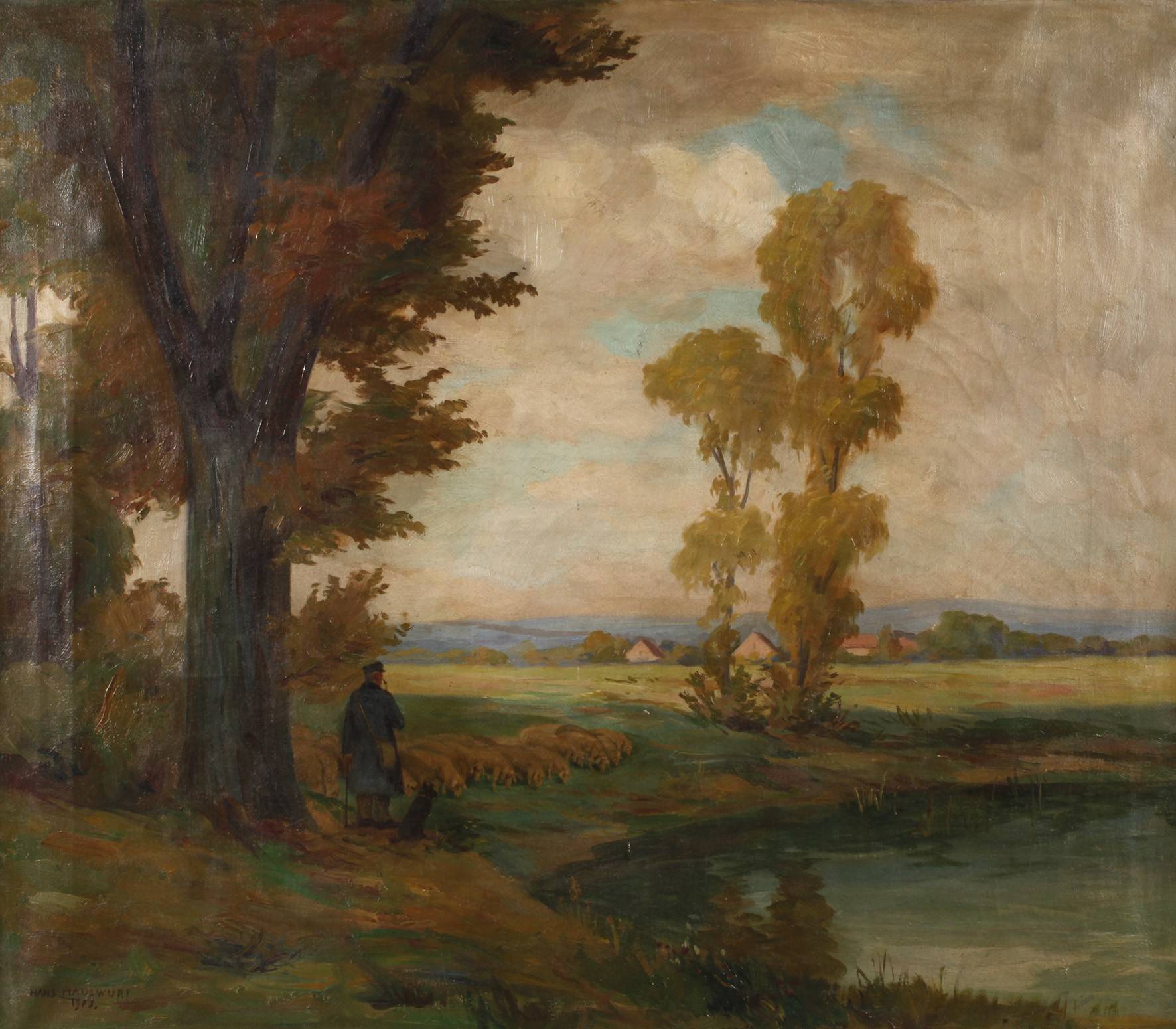 Hans Maulwurf, ”Blick auf Oberbürg”