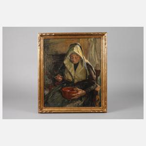 Arthur Midy,  Französische Bäuerin