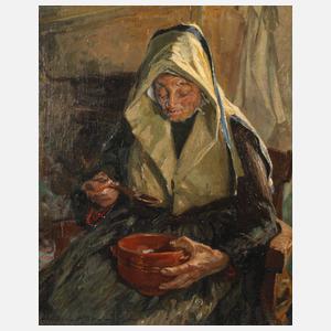 Arthur Midy,  Französische Bäuerin