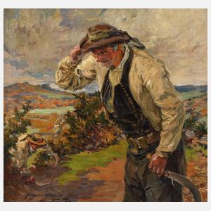 Arthur Midy, Kräutersammler in der Bretagne