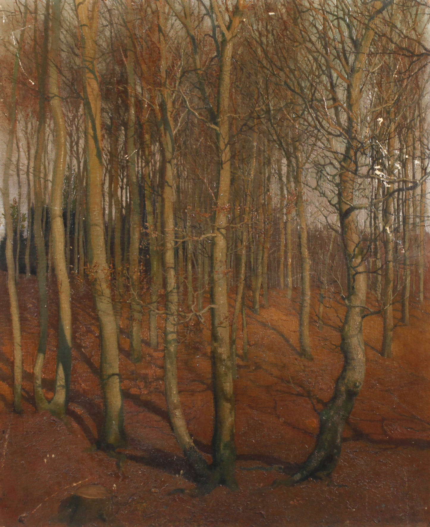 Prof. Julius Mössel, Herbstwald