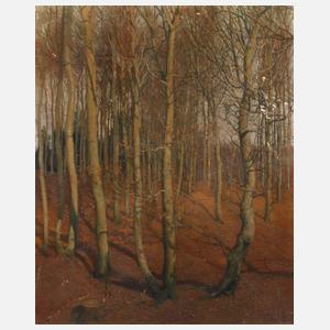 Prof. Julius Mössel, Herbstwald