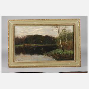 Prof. Peter Paul Müller, Abend am Kanal