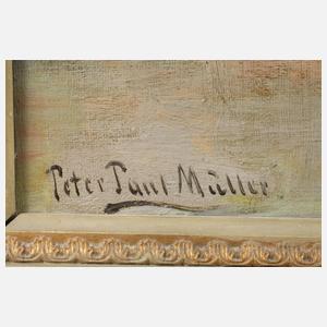 Prof. Peter Paul Müller, Abend am Kanal