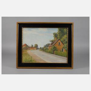 Knud Olsen, Sommerliche Dorfstraße
