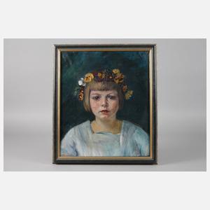 Hilla von Rebay, Mädchenportrait