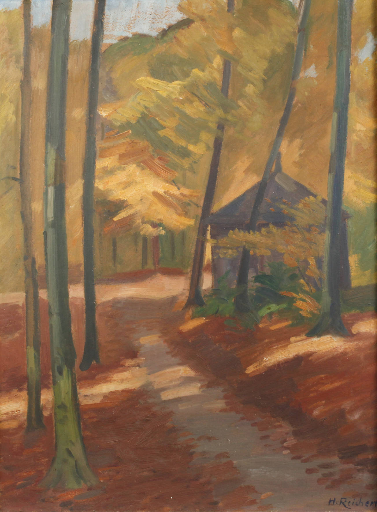 H. Reichert, ”Herbst im Boyserwald”