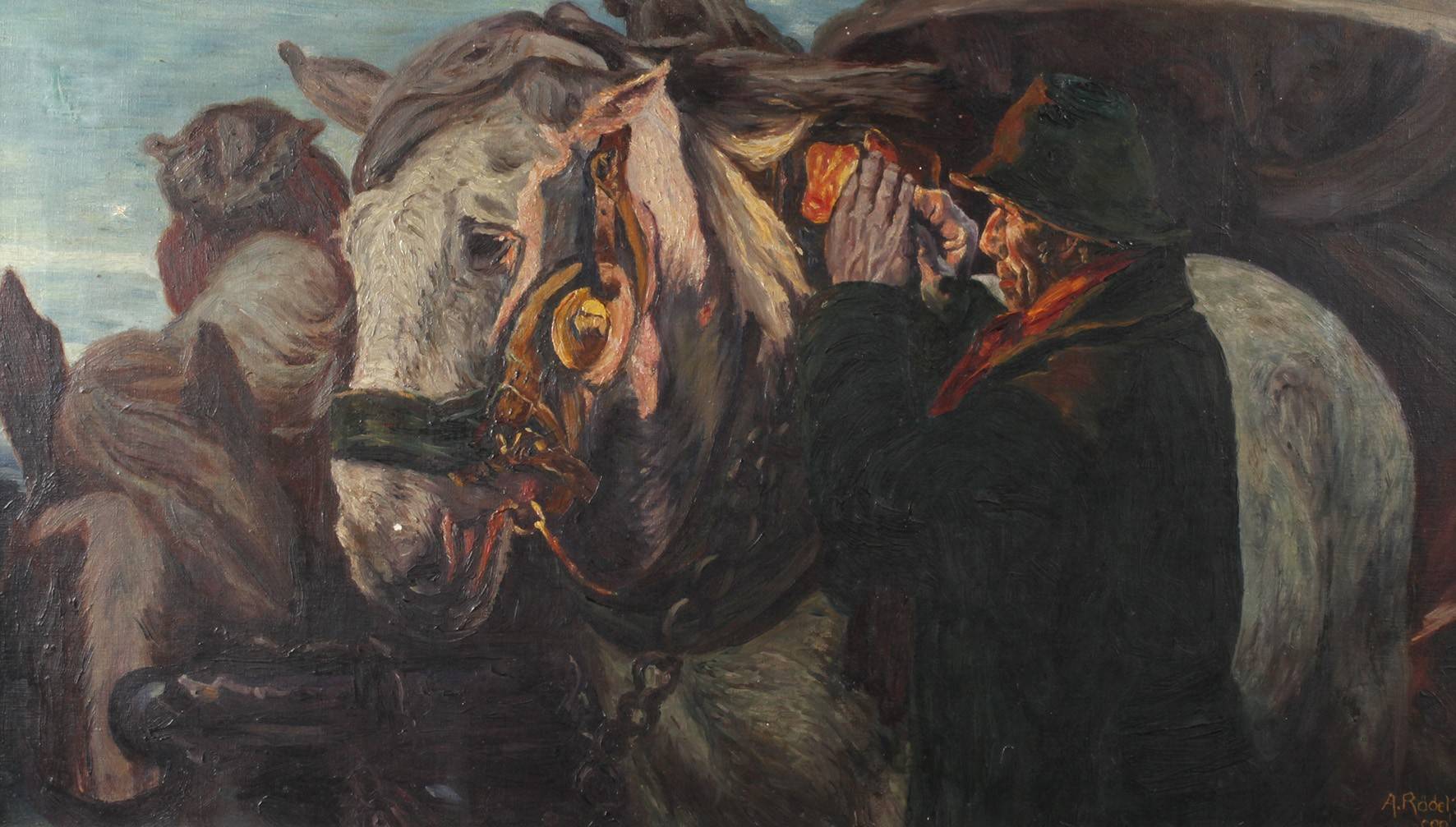 A. Rödel, In der Dämmerung